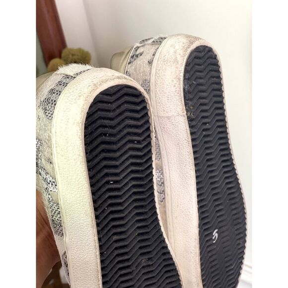 Steve Madden Star Court Philosophy Sneaker Women's Size 7.5 M Textile Cowhide - Picture 9 of 16